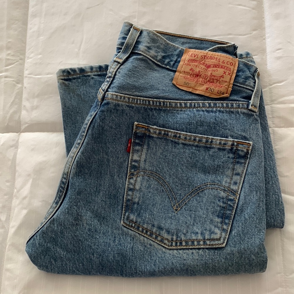Levi’s Vintage Red Tag Button Fly 501 Jeans